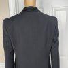 Jones New York Viscose Polyester  Stretch Blazer Size 4 Black Tuxedo 1PC New