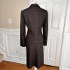 JONES NEW YORK Women 2PC  Brown Polyester Rayon Spandex Flare Skirt Suit Size 8