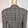 10-2875.jpg Giorgio Armani Vintage Wool Blazer Size 42 Gray Multi Lined Notch Collar
