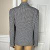 10-288.jpg Collections For Le Suit Polyester Rayon Blazer Size 14 Black White Houndstooth