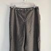 Tahari ASL Polyester Rayon Pant Suit Size 12 Gray Double Breasted Career 2PC New