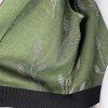 St John Collection By Marie Gray Knit Jacket Size 8 Zip Up Front Leaf Print