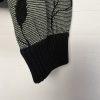 St John Collection By Marie Gray Knit Jacket Size 8 Zip Up Front Leaf Print