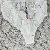 Savage Fenty Bodysuit Size 1X White Teddy Lingerie Sexy Sheer Mesh Lace New