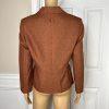 10-3026.jpg Collections For Le Suit Polyester Lined Blazer 8P Burnt Orange Notch Collar