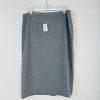 John Meyer Polyester Skirt Suit Size 14 Light Gray Ruffle Collarless 2PC New