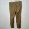 Vitali Men 3PC Vested Suit 46L Pants 40x32.5 Plaid Rust Peak Lapel Flat Front