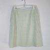 Tahari ASL Women Polyester Rayon Skirt Suit Size 10 Green Mid Length Career
