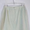 Tahari ASL Women Polyester Rayon Skirt Suit Size 10 Green Mid Length Career