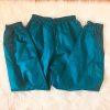 10-311.jpg BOLO SPIRIT Vintage Rare Women Teal Nylon 2PC Track Pant Sweat Suit Size M