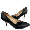 UKIES Nanogel Technology Black Leather Pumps Shoes Size 9.5