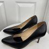 UKIES Nanogel Technology Black Leather Pumps Shoes Size 9.5