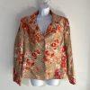 Le Suit Women Polyester Skirt Suit Size 16 Beige Floral Cocktail 2PC