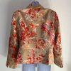 Le Suit Women Polyester Skirt Suit Size 16 Beige Floral Cocktail 2PC