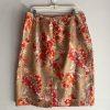 Le Suit Women Polyester Skirt Suit Size 16 Beige Floral Cocktail 2PC