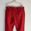 INC International Concepts Linen Rayon Pant 34x32 Suit Size M Red Double Vented