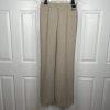 New York & CO Polyester Pant Suit Size 2 Beige Crepe Janet Street Trouser 2PC