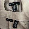 New York & CO Polyester Pant Suit Size 2 Beige Crepe Janet Street Trouser 2PC