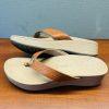 Vionic Pacific Pilar Woven Gem Wedge Sandal Slide Size 9 Light Weight Brown