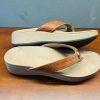 Vionic Pacific Pilar Woven Gem Wedge Sandal Slide Size 9 Light Weight Brown
