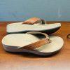 Vionic Pacific Pilar Woven Gem Wedge Sandal Slide Size 9 Light Weight Brown