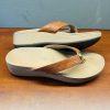Vionic Pacific Pilar Woven Gem Wedge Sandal Slide Size 9 Light Weight Brown