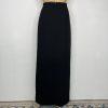 Joseph Ribkoff Maxi Tuxedo Skirt 10 Satin Striped Classic Formal Long side zip