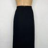 Joseph Ribkoff Maxi Tuxedo Skirt 10 Satin Striped Classic Formal Long side zip