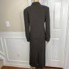 Tahari ASL Women Polyester Skirt Suit 12 Pickle Green Lined Maxi 2PC