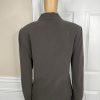 Tahari ASL Women Polyester Skirt Suit 12 Pickle Green Lined Maxi 2PC