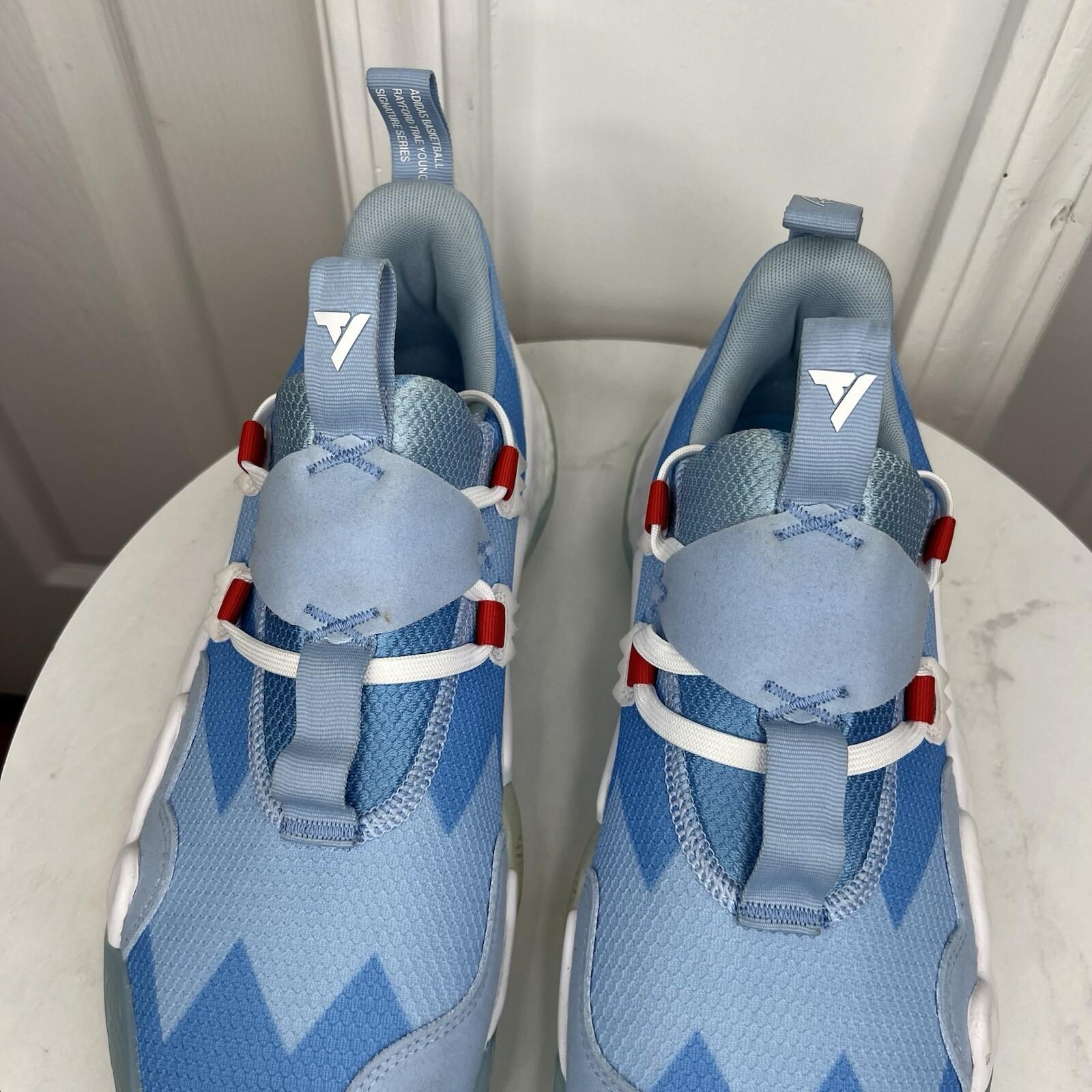 Adidas Trae Young Ice 10 Polar Bear 2021 Signature Series Basketball Sneakers