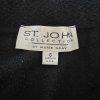 10-3418.jpg ST JOHN Collection By Marie Gray Tight Knit Stretch Skirt Size 8 Black Pencil