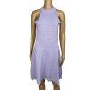 Eliza J Dylan's Tight Knit Dress Size M Lilac Scalloped Fit Flare Sweetheart
