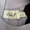Eliza J Dylan's Tight Knit Dress Size M Lilac Scalloped Fit Flare Sweetheart