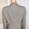 Le Suit Polyester Pant Suit Size 4P Beige Single Breasted Lined 2PC Pockets