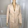 COUNT ROMI Vintage Women 2PC  Ultra Suede Blush  Skirt Suit Size 12