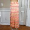 10-3505.jpg MOSHITA COUTURE 2PC Multicolor Beaded Acetate Metallic Lined Skirt Suit Size 14