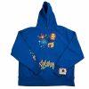 Champion Reverse Weave Hoodie Sweatshirt Size 2XL Living in Blue Skateboard