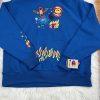 Champion Reverse Weave Hoodie Sweatshirt Size 2XL Living in Blue Skateboard