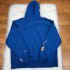 Champion Reverse Weave Hoodie Sweatshirt Size 2XL Living in Blue Skateboard