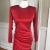 10-3603.jpg NIGHT VISIONZ California Vintage Stretched Red High Low Vintage Dress Size 9/10