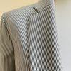 KASPER 2PC Gray White Polyester Mismatched Pant (Size 10) Suit (Size 14)