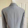 KASPER 2PC Gray White Polyester Mismatched Pant (Size 10) Suit (Size 14)