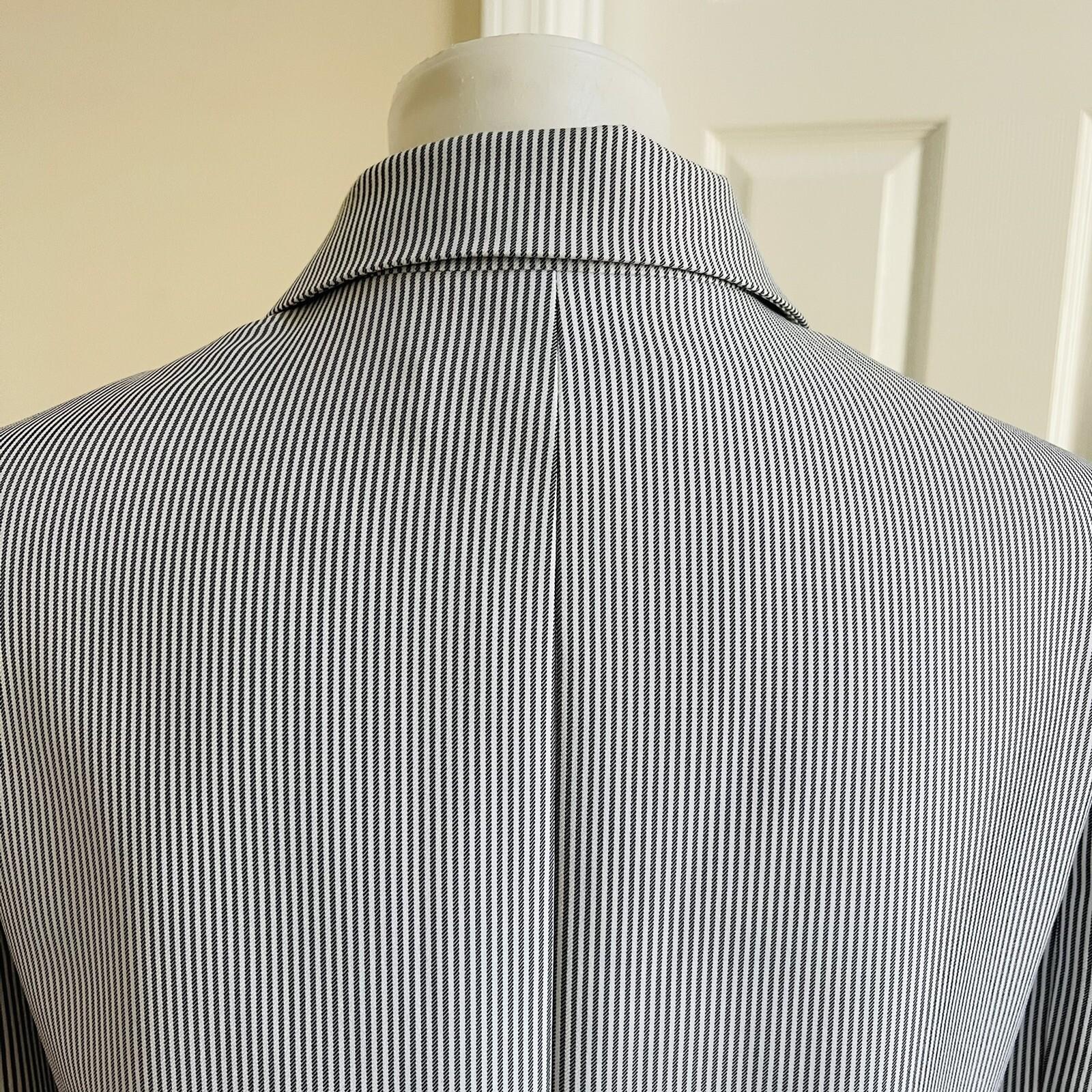 KASPER 2PC Gray White Polyester Mismatched Pant (Size 10) Suit (Size 14)