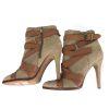 SAM EDELMAN Women 1PC Beach Suede Leather Heeled Bootie Size 10M