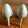 HYPE Women Kooky Stunning Light Silver Leather Open Toe High Heel Size 6 M