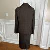 10-3667.jpg Isabella Polyester Brown Skirt Suit Size 22W Lined Notch Collar Ruffle 2 Piece