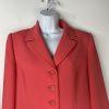 Liz Claiborne Polyester Spandex Skirt Suit 8 Madarin Pleated Cocktail 2PC New