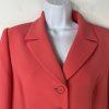 Liz Claiborne Polyester Spandex Skirt Suit 8 Madarin Pleated Cocktail 2PC New