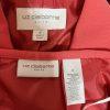 Liz Claiborne Polyester Spandex Skirt Suit 8 Madarin Pleated Cocktail 2PC New